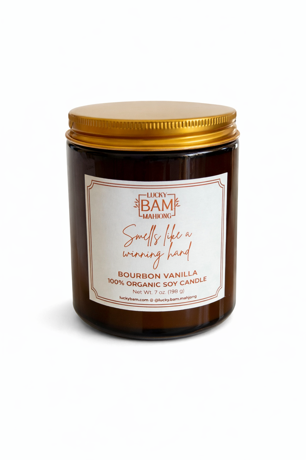 Bourbon Vanilla Candle - Smells Like a Winning Hand