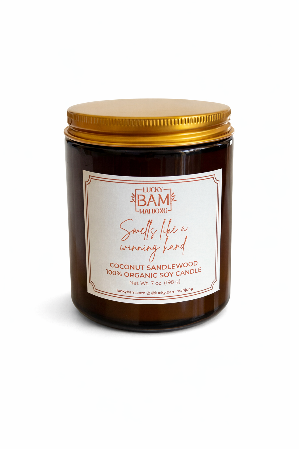 Coconut Sandlewood Candle - Smells Like a Winning Hand