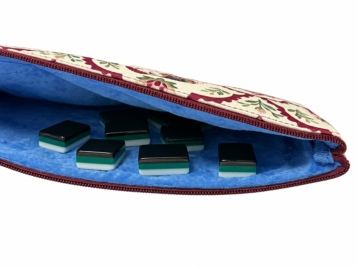 Royal Lotus Mahjong Tile Bag
